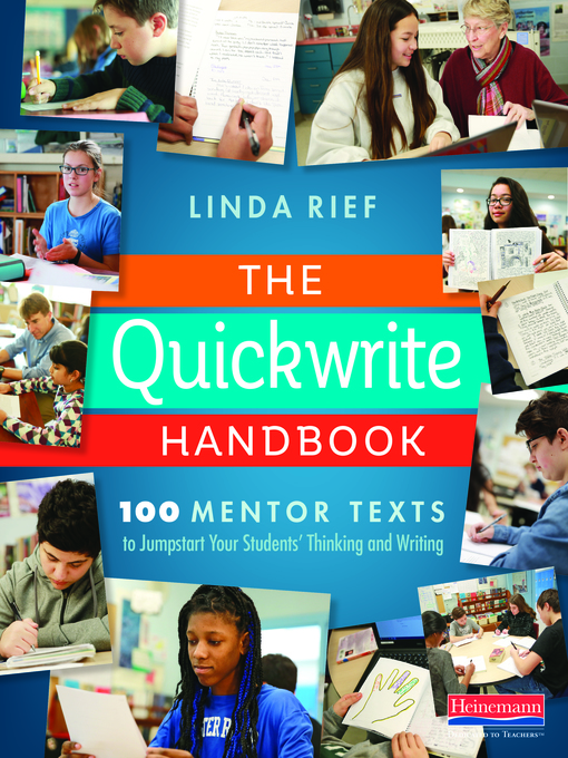 Title details for The Quickwrite Handbook by Linda Rief - Available